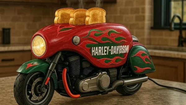 Harley Davidson Shaped Toaster